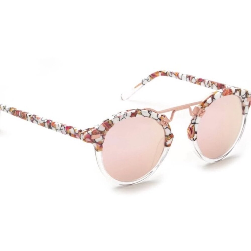 NWT. KREWE ST. LOUIS MIRRORED | LOTUS TO CRYSTAL ROSE GOLD - Picture 5 of 10